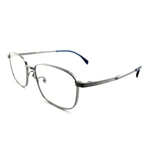 TF3344 Rectangle Titanium Optical Frame Silver Comfortable Eyewear For Better