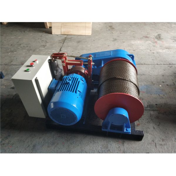 Durable Electric Lifting Winch 175 - 1100 Mm Drum Diameter For Construction