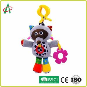 Lion 15cm Baby Plush Rattle With Chewing Teethers