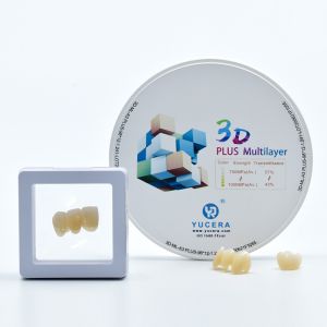 25mm 3D Pro Multilayer Zirconia Blank CAD CAM Ceramic Zirconia Block