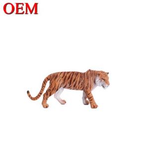 Wholesale Custom Education Toys OEM Resin PVC Animal Figure Toys Tiger For Child from china suppliers