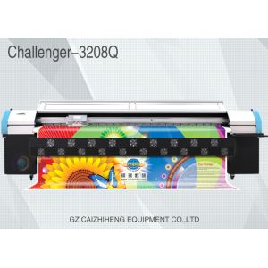 Flex Outdoor Wide Format Color Printer Double 4 Color 3200mm Challenger 3208Q