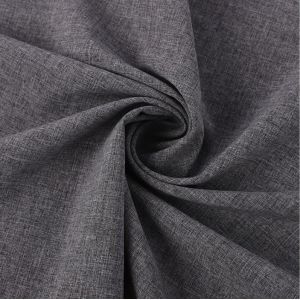 Grey Melange 4 Ways Stretch Polyester Fabric for Home Textile 35 Years