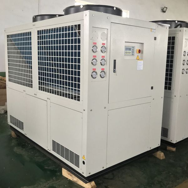 50ton 60hp Air Cooled Water Chiller System For Plates And Cup Making Machine