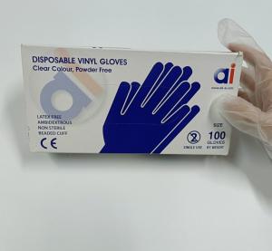 Wholesale Disposable Clear Latex Free Vinyl Glove Powder Free from china suppliers
