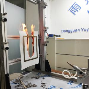 Laboratory Multi Purpose Vertical Flammability Tester for Textile Fabrics