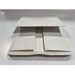 Embossed White Packaging Box CMYK Printing White Cardboard Gift Boxes