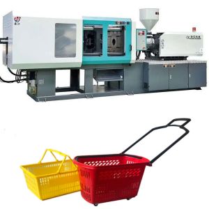 PLC Control System Baskets Plastic Injection Molding Machine With Nozzle