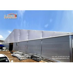 Industrial Storage 30m Clear Span Tent With Double PVC Layer And Insulated