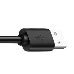 Customized Data Cable TPE Black Color 2.1A Type C USB C Charging Cable for