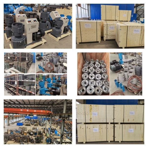 Fully automatic 1-12mm 2 tons Feed Pellet Production Line with CE certificate