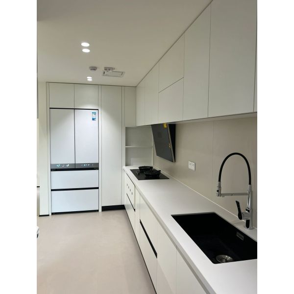 Premium Textured Matte Kitchen Cabinets with Anti-Scratch Finish