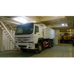 Sinotruk Howo Tipper Trucks 336hp 18M3 Mid Lifting 6x4 With 10 Wheels Lhd Euro2