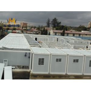 Easy Installation Modular Office Building With Glass Wall