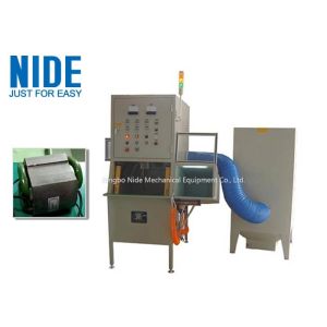 2 Poles stepping motor Stator slot Powder Coating And Recycling Machine