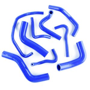 China Flexible Braided Silicone Rubber Hoses Low Hardness 8mm 10mm High Temp Silicone Heater Hose on sale