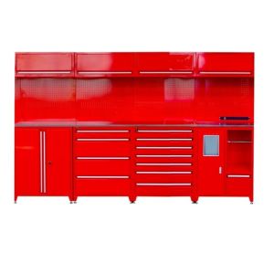 Customized Garage Storage System Cabinet with Powder Coat Steel Finish and