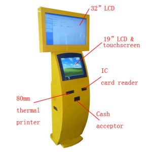 Built-in Hi-fi Amplified Speakers Touch Screen Kiosk