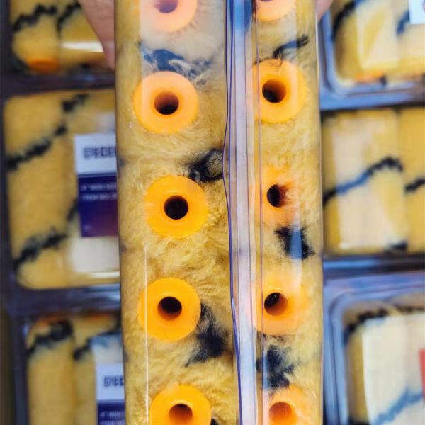 4'' 100MM Mini Refil Designer Tiger Stripe Painting Wall Tools Paint Roller Set