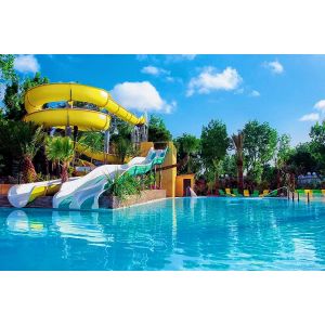 ODM Water Park Swimming Pool Summer Water Games Play Equipment Spiral Slide