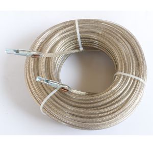 PVC Coated Steel Cable for Open Top Containers with 5.8mm Diameter and 22m, 33m