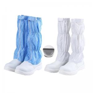 Wholesale esd safety footwear ESD Booties PU Outsole ESD Boots Safety Shoes For Clean room Cleanroom esd safety boots from china suppliers