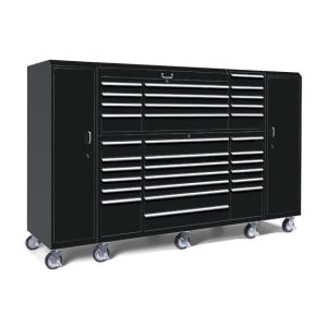 Wholesale Cold Rolled Steel Lockable Garage Tool Cabinet with Work Bench and Roller Cabinet from china suppliers