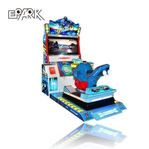 Full Motion Street Motorcycle Arcade Car Racing Game Machine Coin Operated