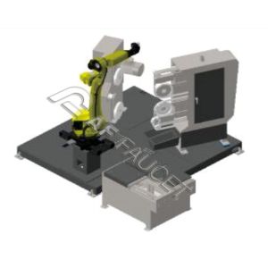 70dB Robotic Grinder Automatic Brushing MachineHybrid Grinding And Brushing