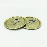 China Full aperture Metal Can Tops , Canning Jar Lids Golden White Aluminum Color for sale