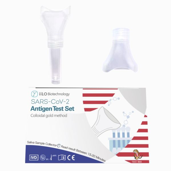 Quality Class III iiLO SARS-CoV-2 Antigen Self Test Set Saliva Sample Collector Malaysia 1 test/box for sale