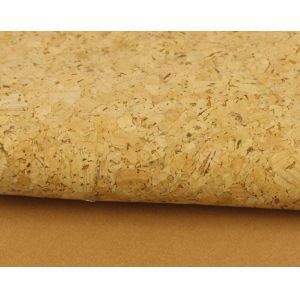 100% Plant-Based 1.35m Width Nature Cork Leather by Roll Package