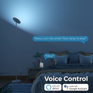 Practical Multi Scene RGB Corner Lights , Dimmable Color Changing Corner Lamp