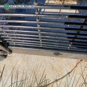 Galvanized 358 Security Anticlimb Fencing Heat Treated