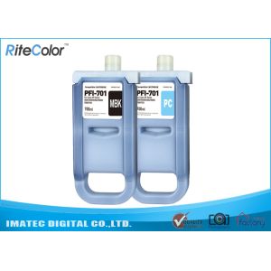 Large Format Inks 700Ml Compatible Ink Cartridges For Canon iPF8000 / 8000S