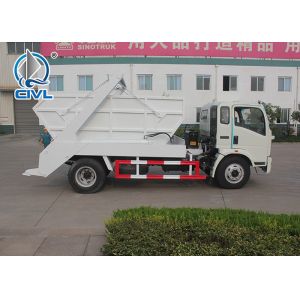 China EuroIII 4x2 HOWO brand Light Hork Arm Garbage Truck Collection 5M3 Q235 Material 190HP on sale