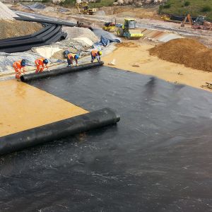 HDPE Geomembrane Pond liner for Landfill Aquaculture Mines Artificial Lake
