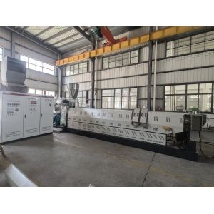 Low Rotating Speed And Stable Crushed HDPE PP Flake Plastic Pelletizing And