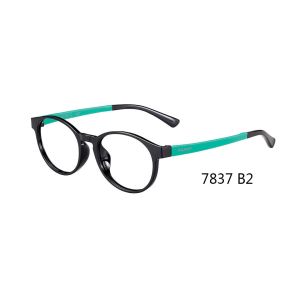Plastic Optical Lightweight Eyeglass Frames , Big Round Eye Frames Young