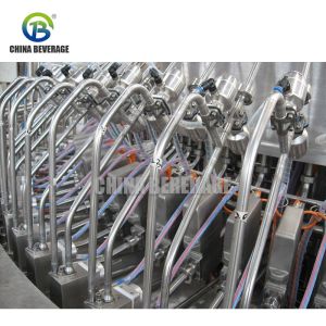 Aseptic Milk 0.2l Automatic Bottle Washing Filling Capping Machine
