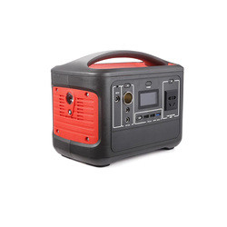 Rechargeable Portable Power Stations 600W LiFePO4 Type C With Light