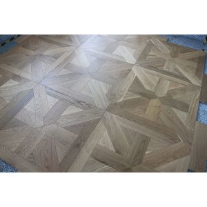 Natural Smoked Oak Parquet Flooring with 800 x 800MM versailles parquet floor