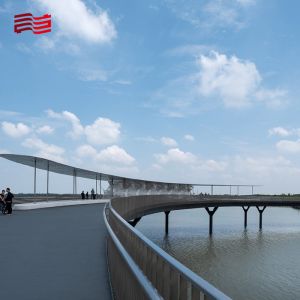 Artistic Leisure Pavilion Design and Construction for Modern Style Welding