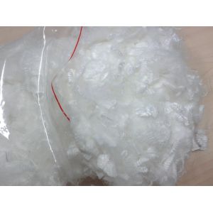 Superfine Microfiber Polyester Hollowfibre , Hollow Siliconised Fibre For