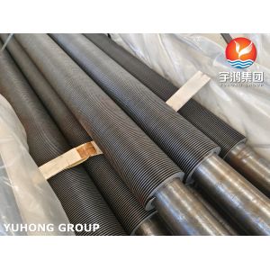 ASTM A106 Gr.B High Frequency Welding Fin Tube For Convective Heater Coils