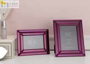 Wholesale Mirror Glass Wall Art Picture Frame / Horizontal 5x7 Picture Frames For Hotel from china suppliers