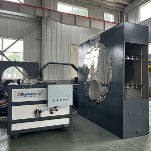 Steel Pipe Inner Sand Blasting/Shot Blasting Process Fusion Bonding Epoxy