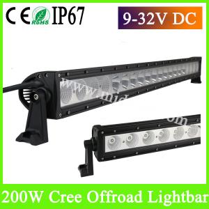 China 4x4 light bar Single row Cree Led Light Bar 200W on sale