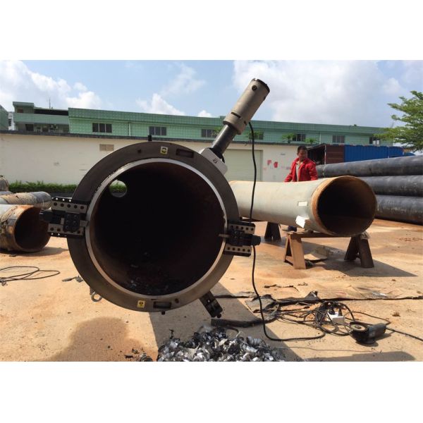 Easy Install High Efficiency Safety Pipe Cold Cutting And Beveling Machine For Chemical Plant