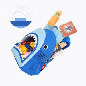 NHB186 New arrival cute and vivid shark toddler Backpack bag